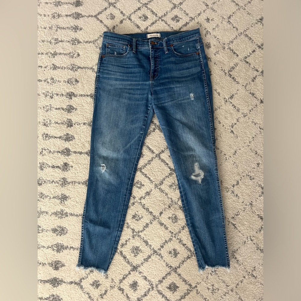 Madewell High Rise skinny jeans